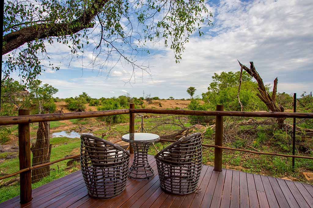Madikwe River Lodge deck view