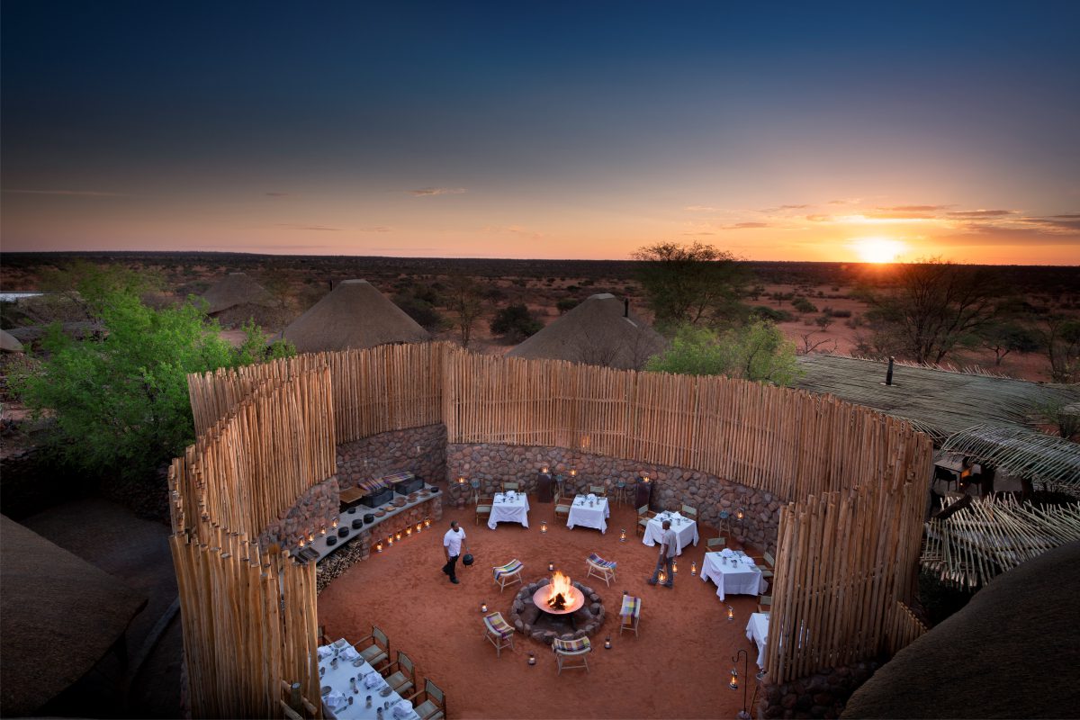 Dining Boma Tswalu