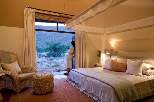 tswalu kalahari reserve view from tarkuni room