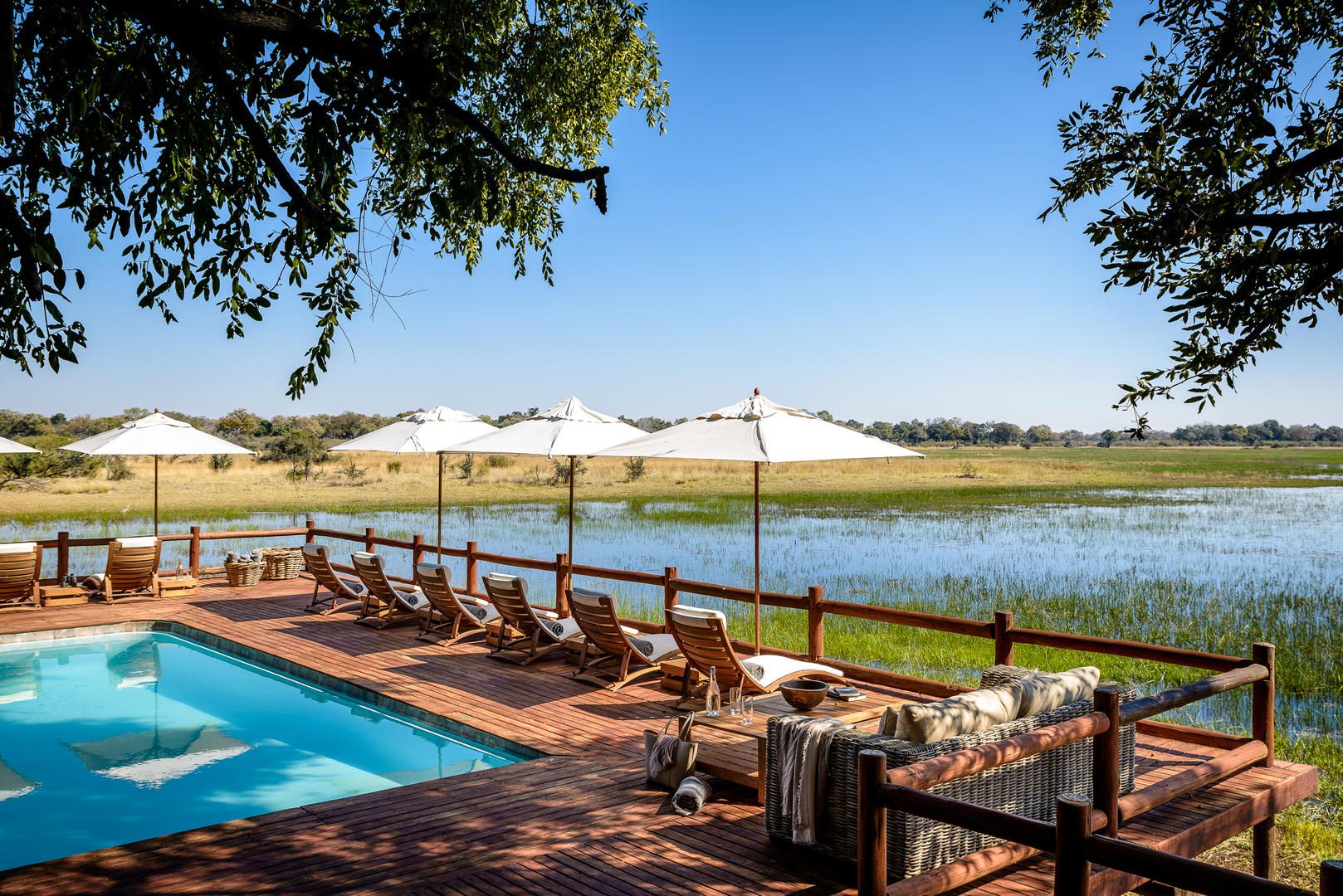 12 Days African Bush & Beach Safari - Sabi Sands Lodges Reservation 1 Chief s Camp Swimming Pool