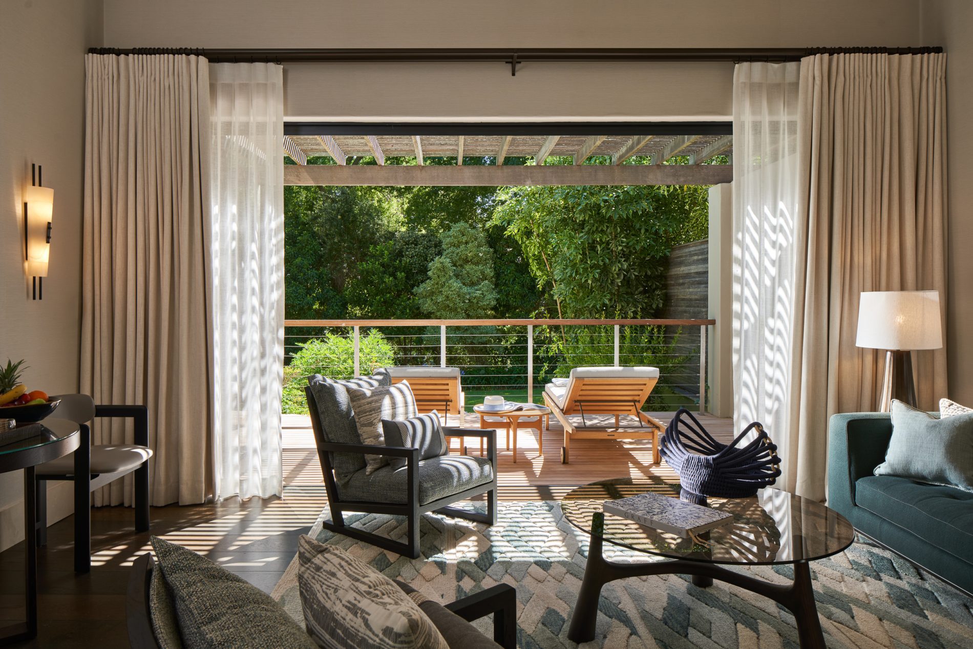 13 Day Cape Town, Wineland, Kruger Park & Sabi Sand Deluxe Safari Tour - Sabi Sands Lodges Reservation 60 Delaire Graff Garden Lodge 7 Living room 01 1900x1267