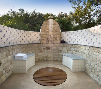 12 Days African Bush & Beach Safari - Sabi Sands Lodges Reservation 115 benguerra island outdoor shower