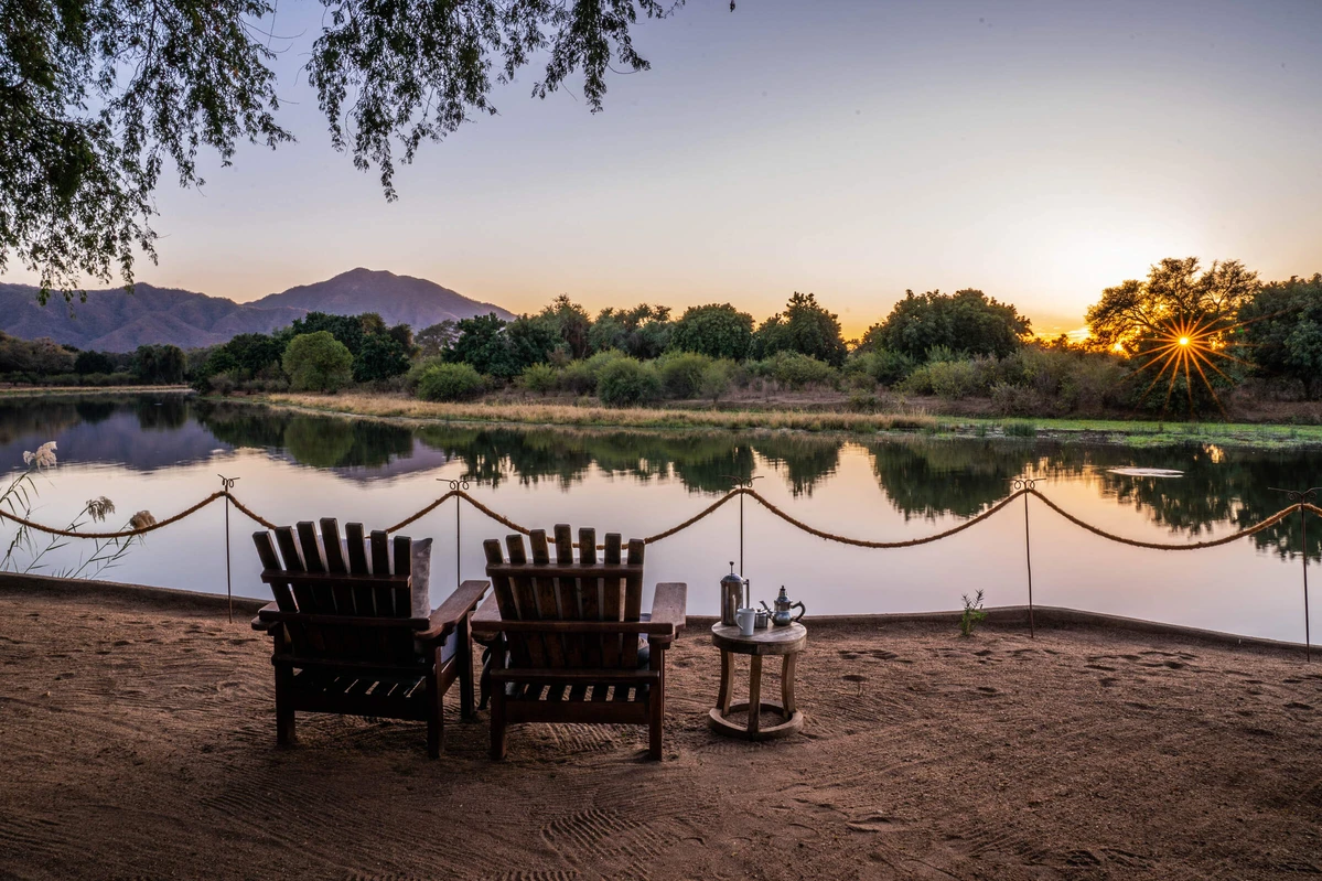 12 Day African Luxury Safari - Luxurious Zambia & Madagascar - South Africa 59 time tide chongwe river camp views time and tide zamibia