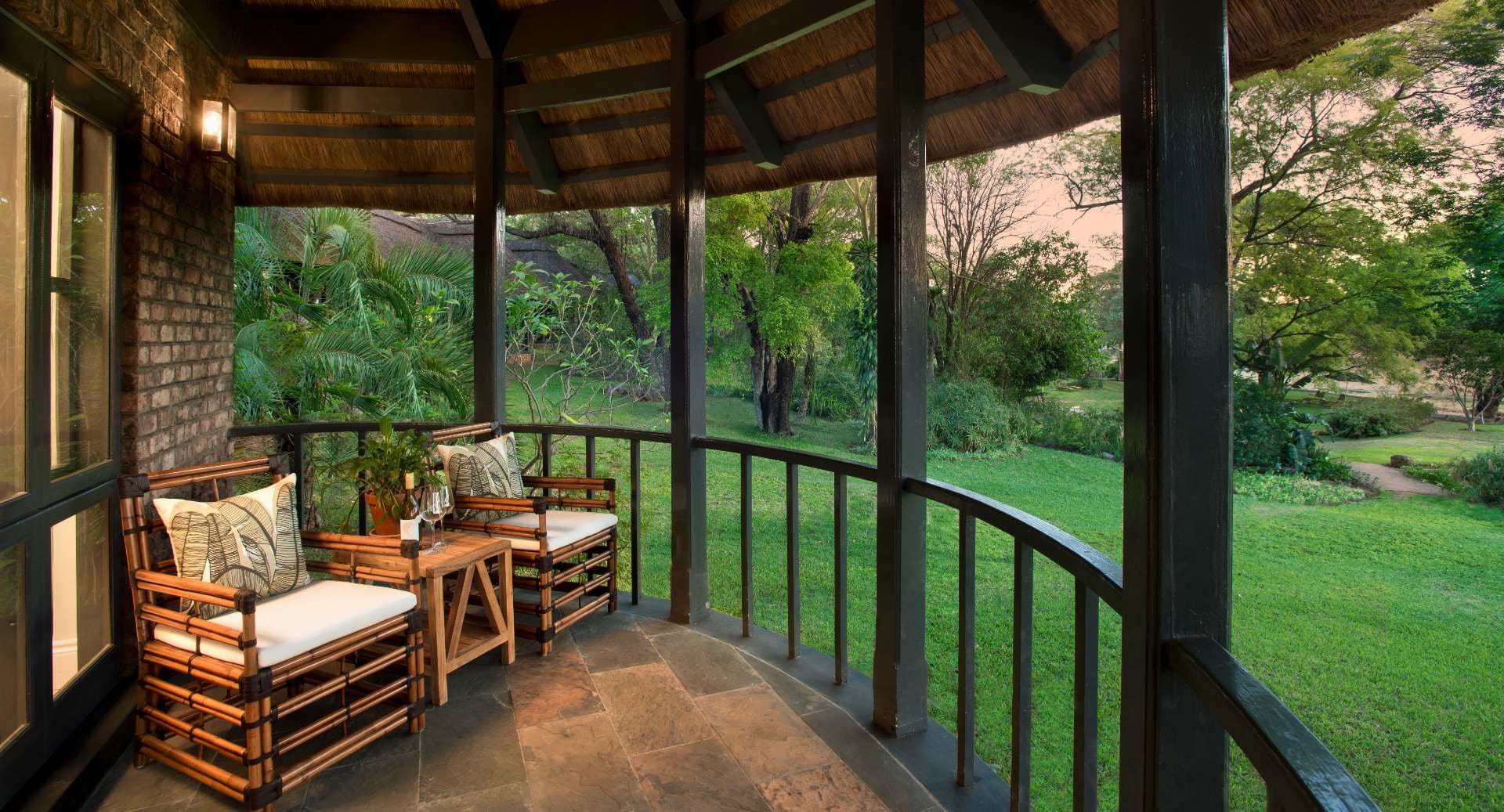 16 Day Southern Africa - The perfect holiday for couples & families 235 5anantarastanley livingstonevictoria fallshotelsuite patio1920x1037
