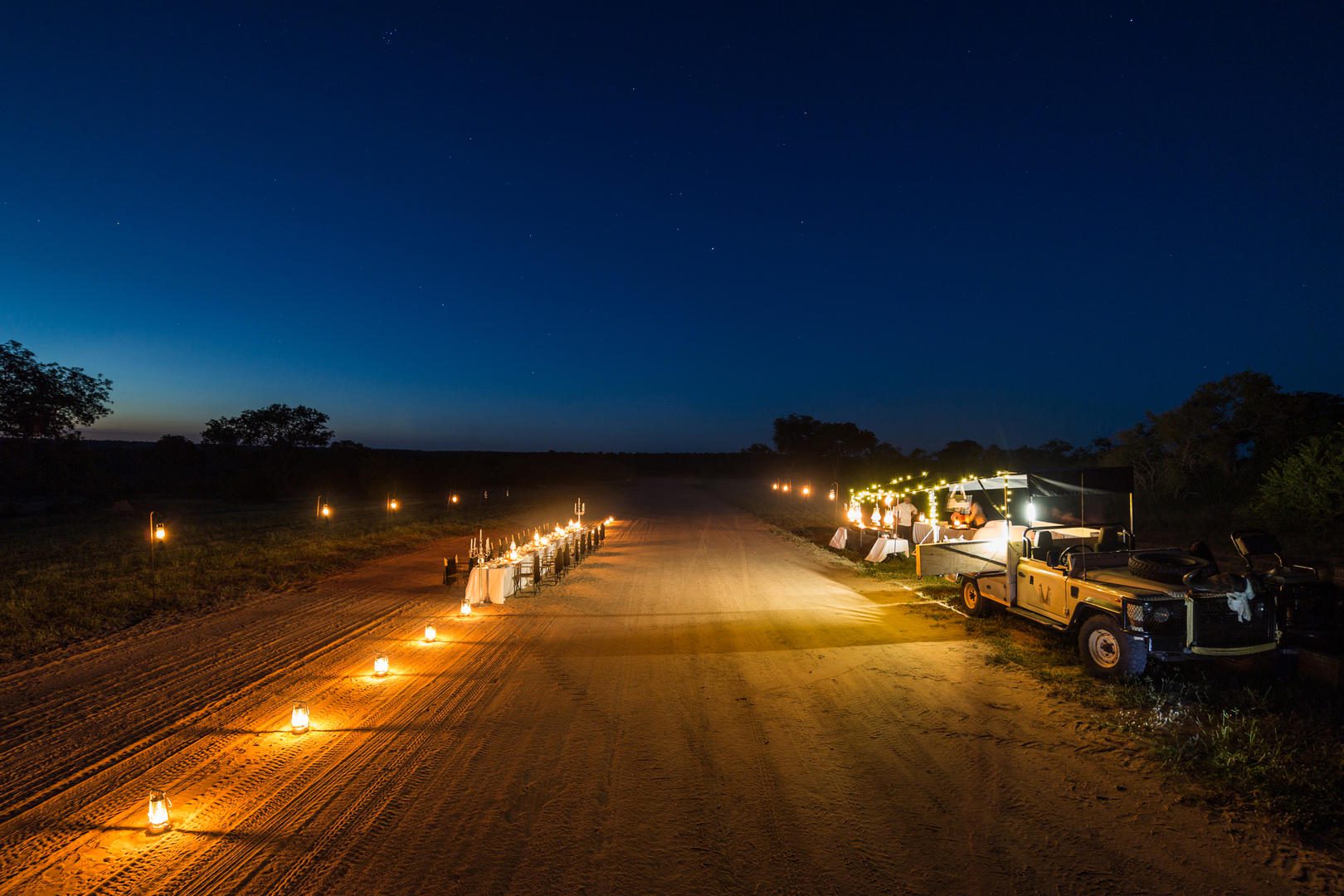 Chitwa Chitwa Game Lodge - Sabi Sand Private Game Reserve - Sabi Sands Lodges Reservations 48 Airstip dinner