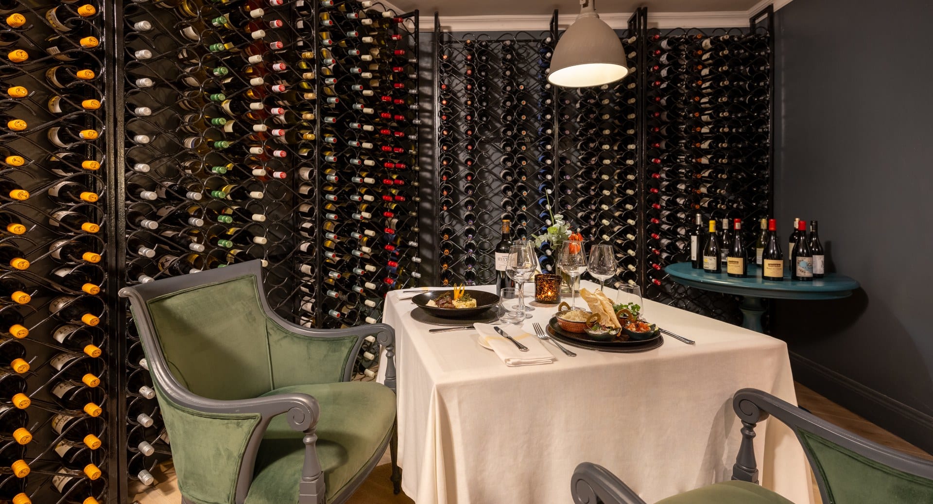 16 Day Southern Africa - The perfect holiday for couples & families 233 anantarastanleylivingstonewinecellardinner1920x1037