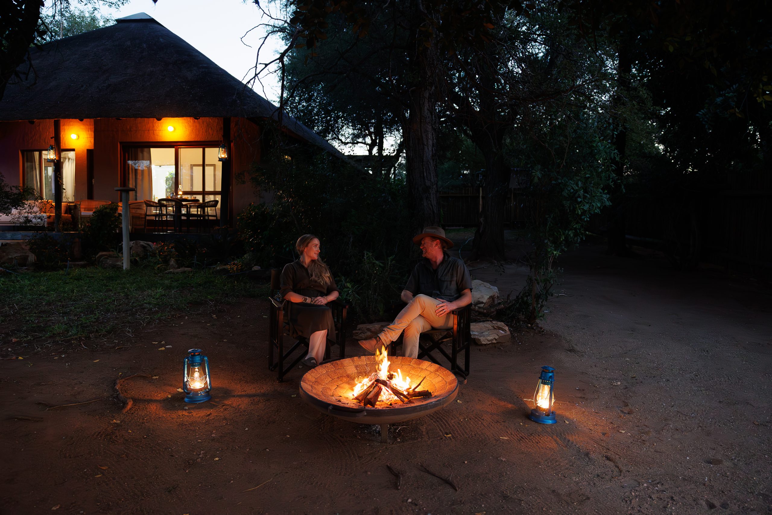 Ivory Wilderness Homestead – Family Accommodation - Klaserie Private Reserve - Kruger National Park 5 Homestead fire pit