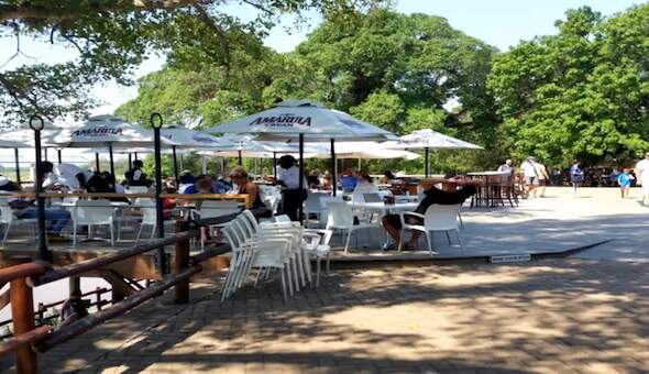 Kruger National Park Lodges: Luxury vs Budget Options 53 skukuza rest camp resturant dining deck kruger national park