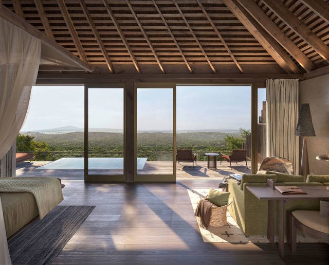Ulusaba New Renovations 25 ulusaba rock lodge rock suite view