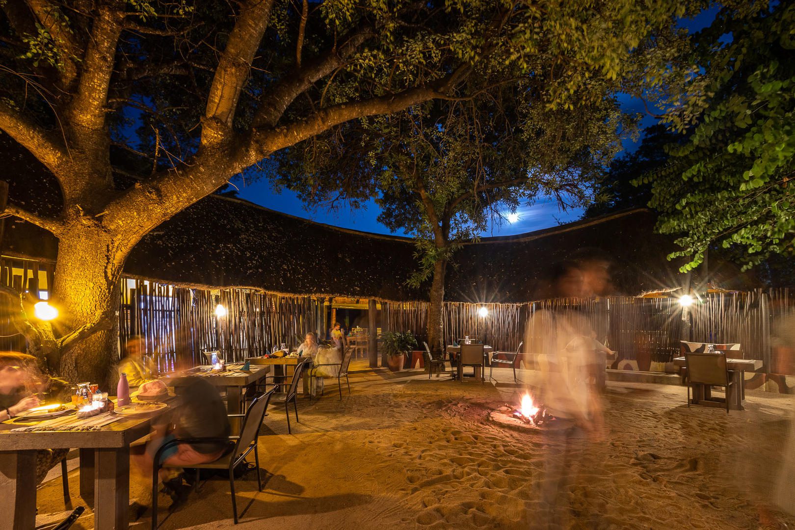 Boma Area for Outdoor Entertainment