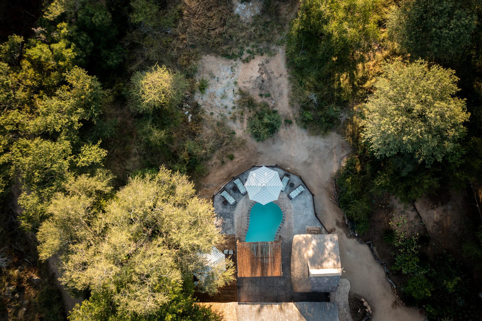 Umkumbe Bush Lodge - Sabi Sands Lodges Reservations - Kruger National Park - South Africa 33 Drone Aerial View