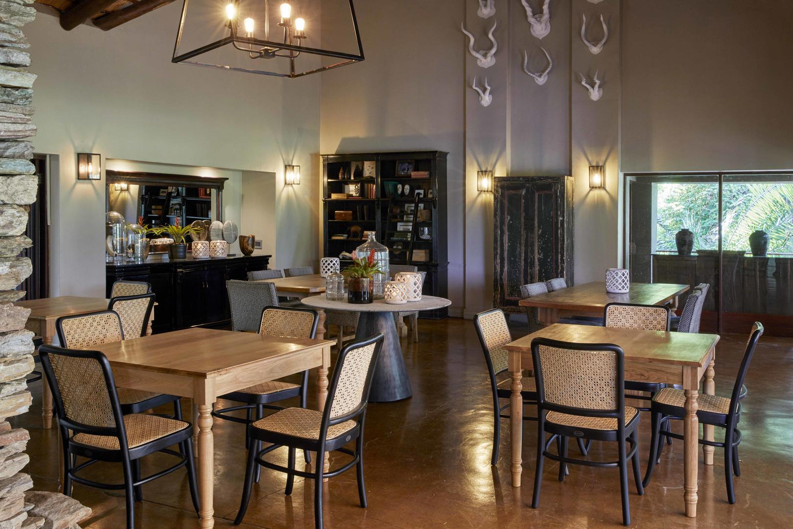 Lion Sands Tinga Dining Room