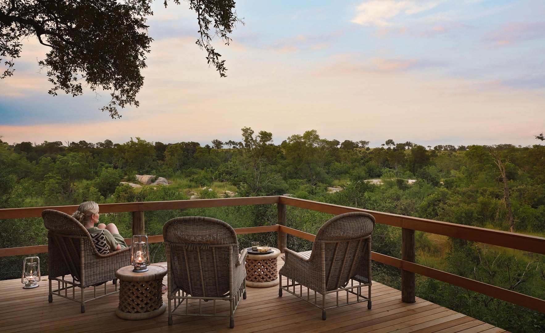 Londolozi Pioneer Camp - Sabi Sands Game Reserve - Kruger National Park 23 Londolozi Pioneer Camp Lookout Deck