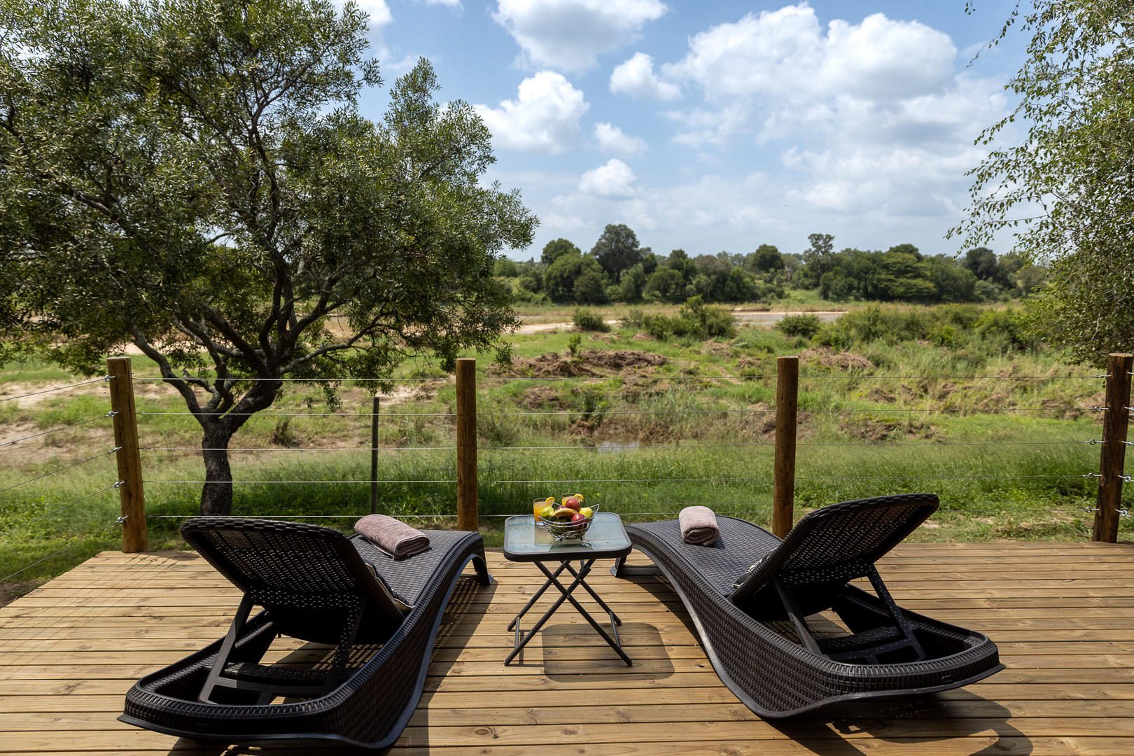 Views of the Sand River from a Superior Room