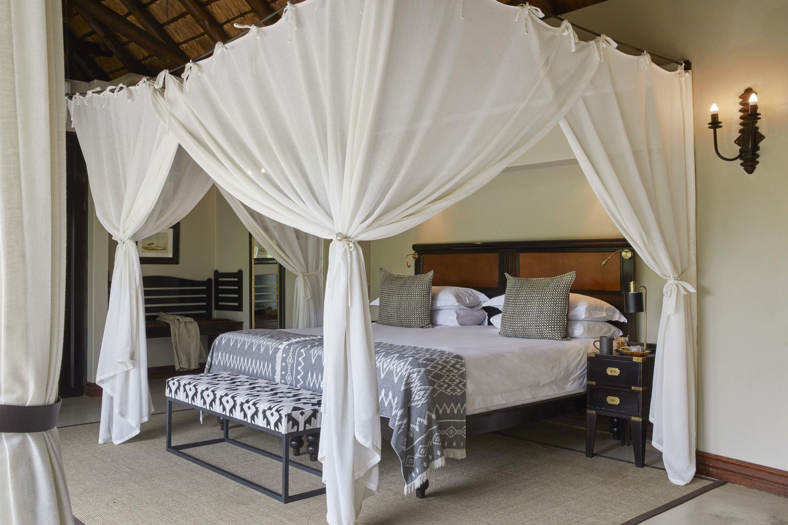 Lion Sands Tinga Lodge - Sabi Sands - Kruger National Park 3 lion sands tinga lodge suite bedroom