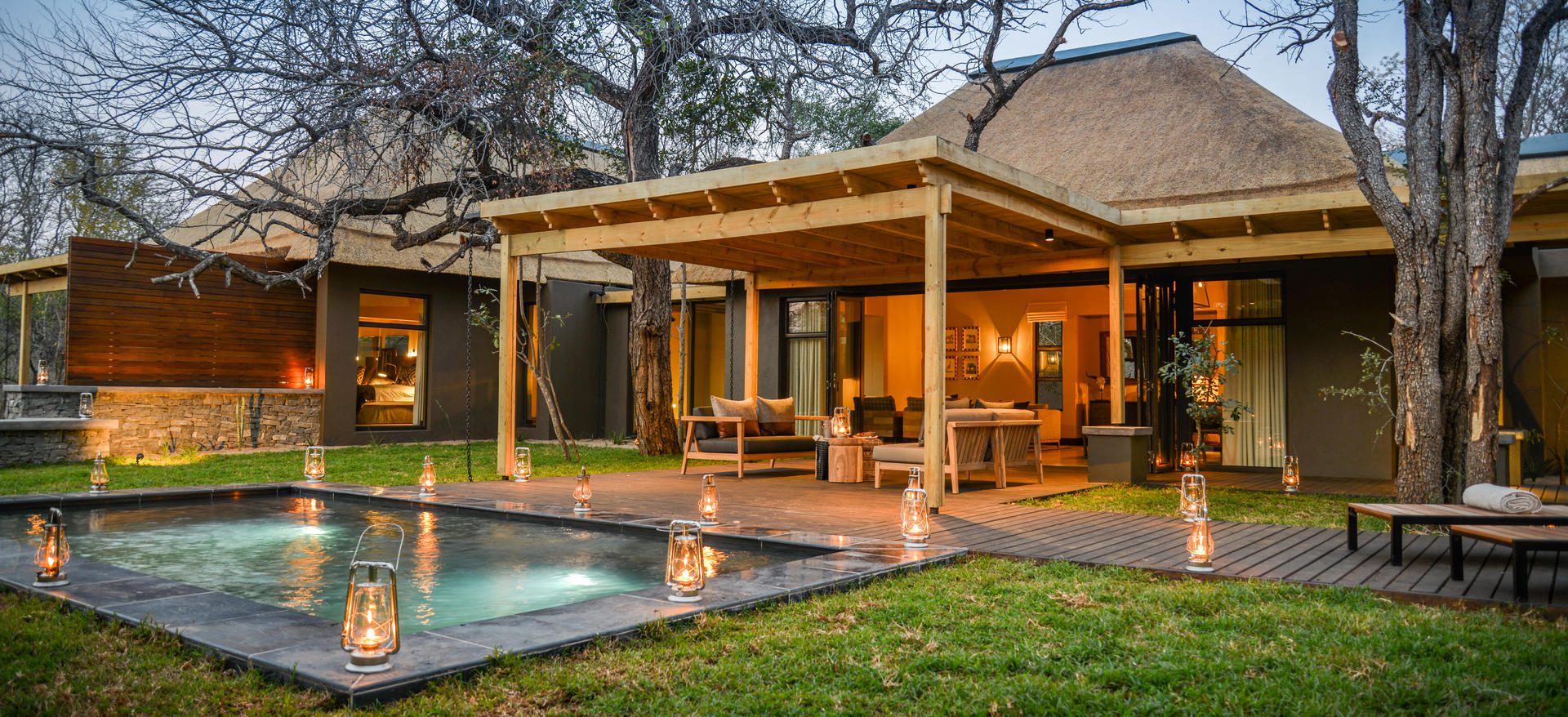 Lion Sands Tinga Lodge - Sabi Sands - Kruger National Park 80 tinga hinkweni family villa exterior view