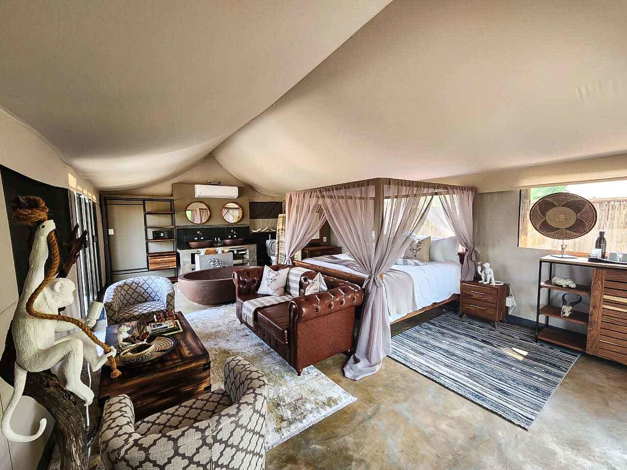 Umkumbe Bush Lodge - Sabi Sands Lodges Reservations - Kruger National Park - South Africa 28 umkumbe bush lodge honeymoon tent am