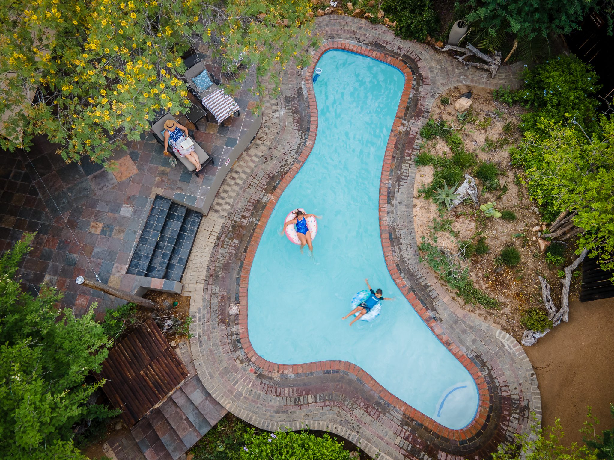 Kambaku Safari Lodge - Timbavati Private Reserve - Sabi Sands Lodges Reservations 42 Pool Arial