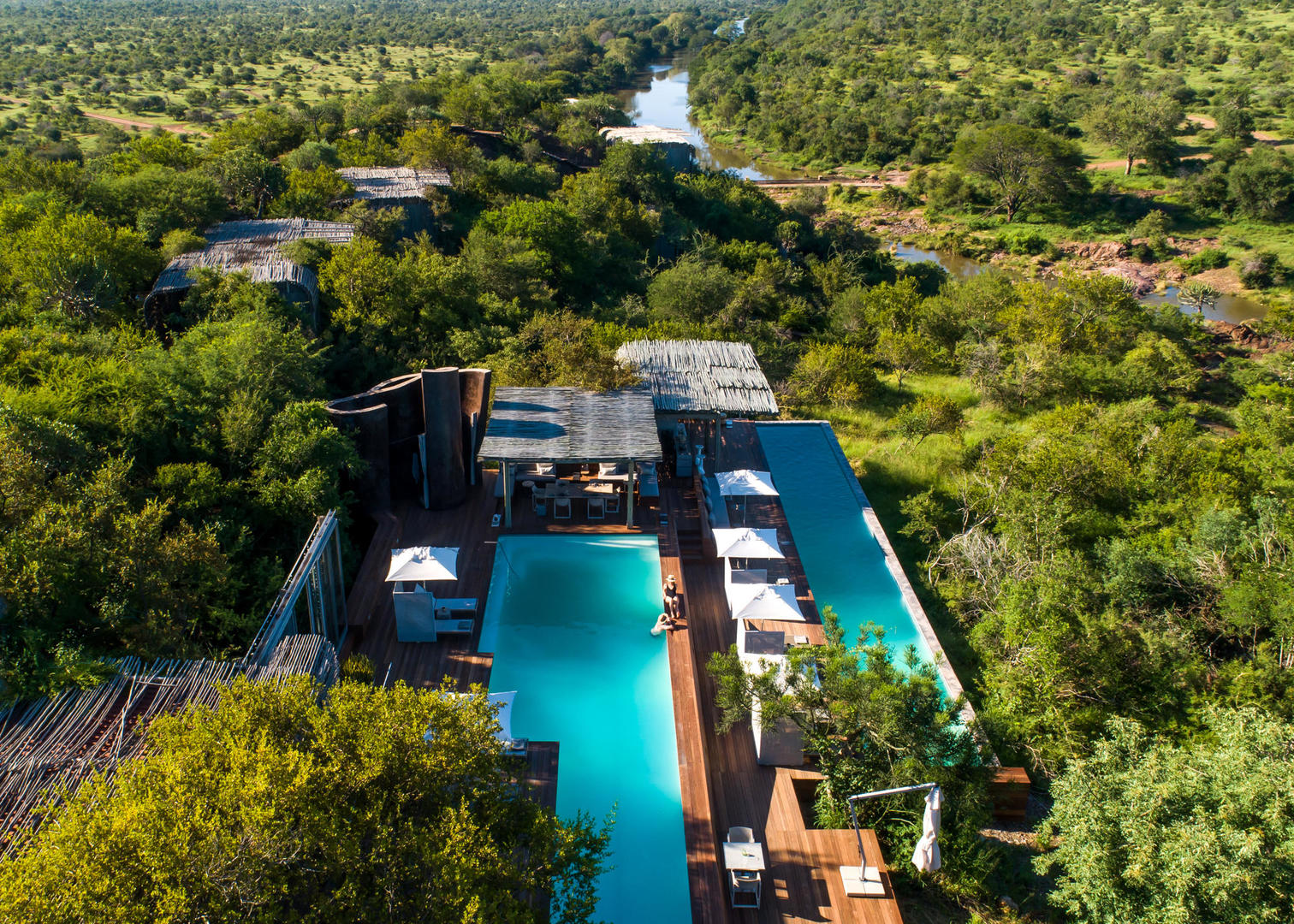 Singita Sabi Sands Private Game Reserve - Kruger National Park 1 Singita Lebombo Aerial View