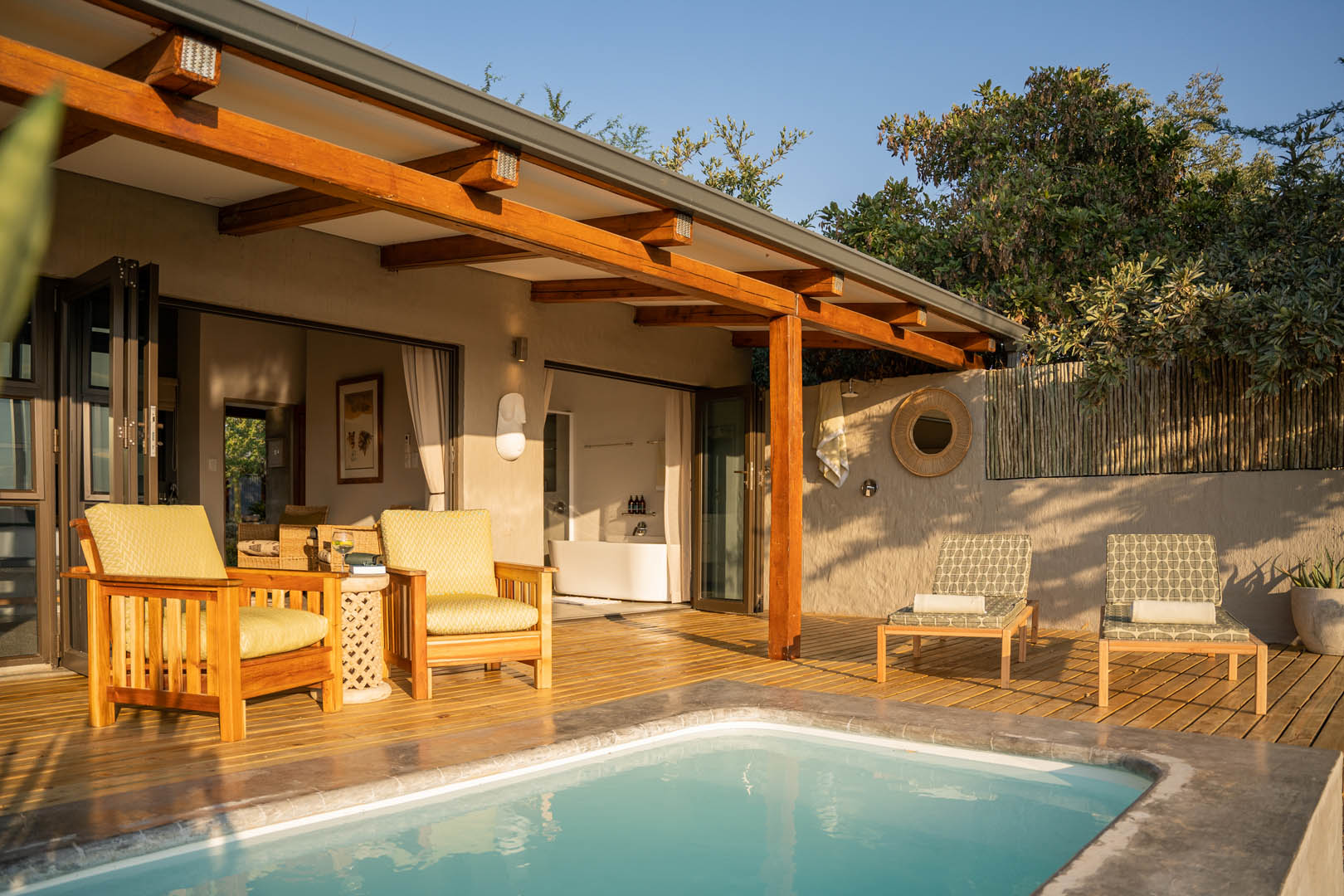 Sabi Sands Accommodation - Luxury Safari Lodges - Sabi Sands Game Reserve - Kruger National Park - South Africa 105 Walkers Plains Camp Twin Room