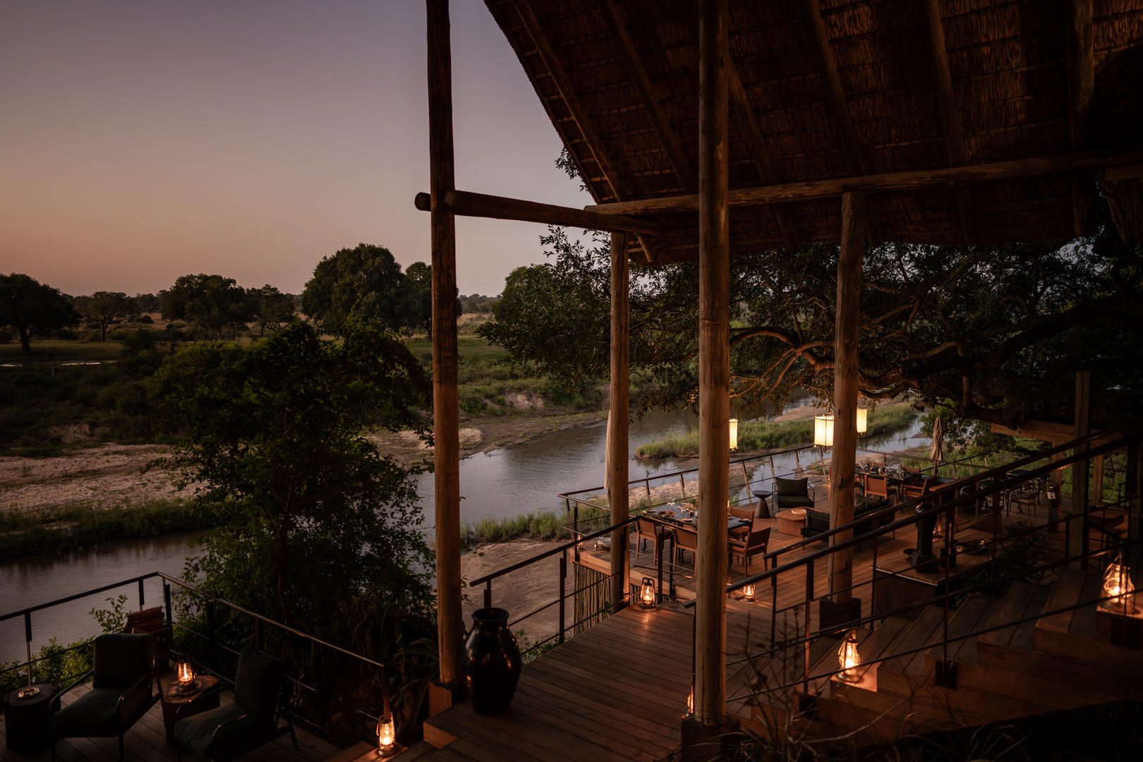 Deck at Sunset