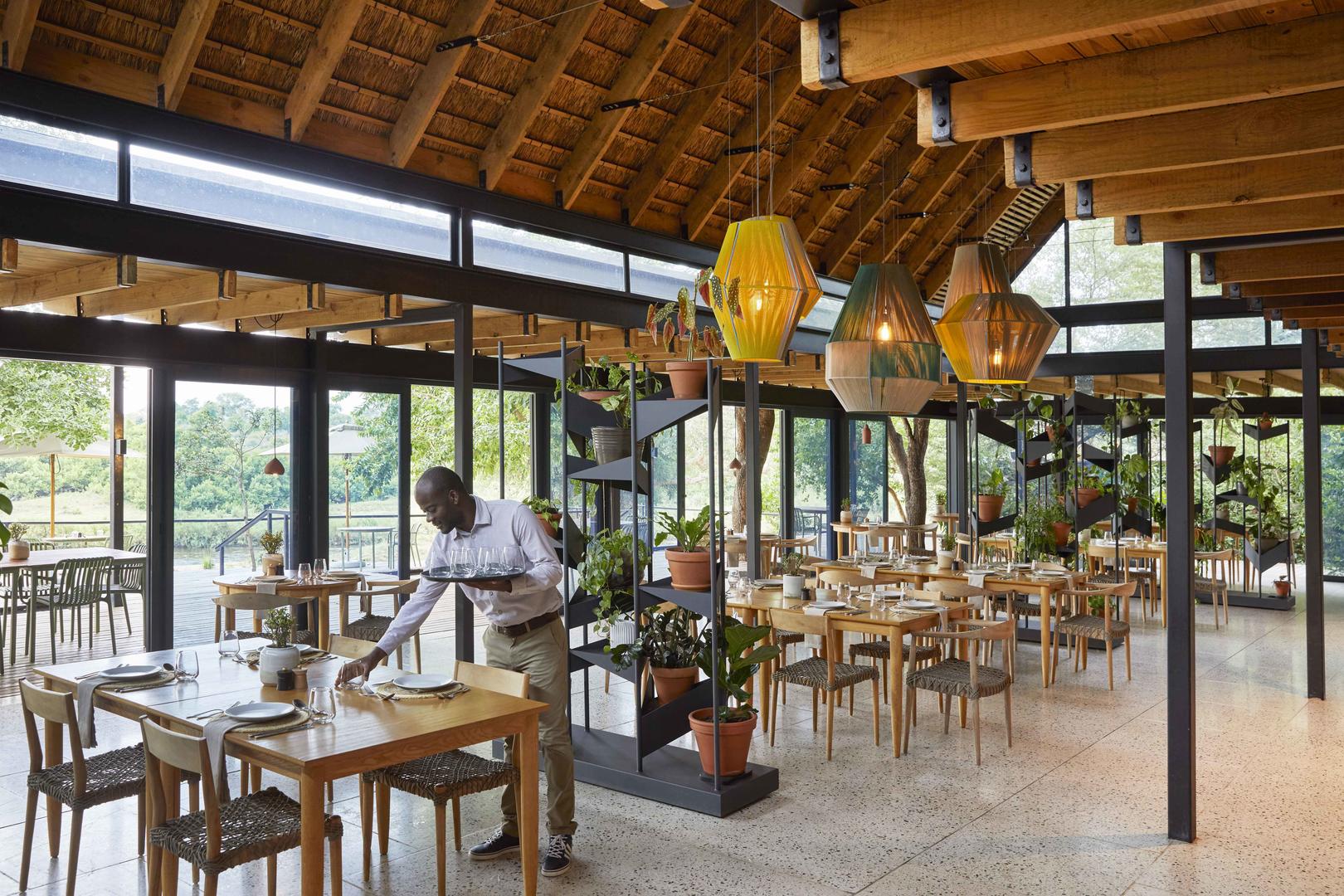 Lion Sands River Lodge Dining Room