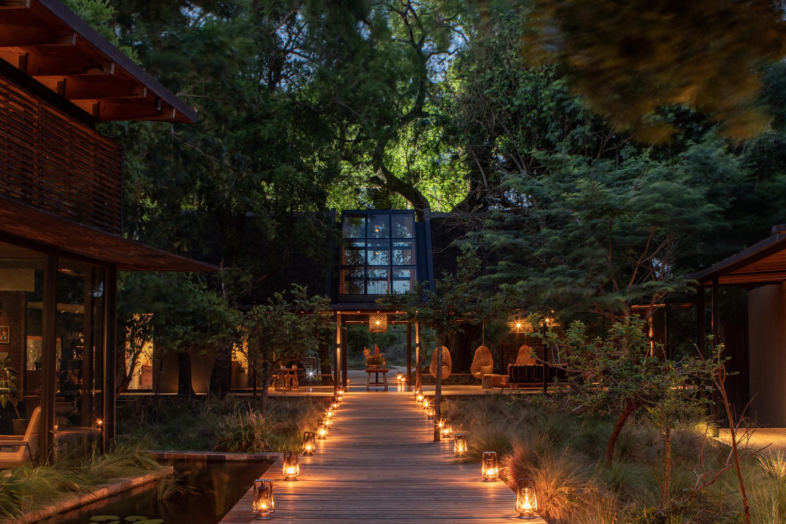 Lion Sands River Lodge Entrance