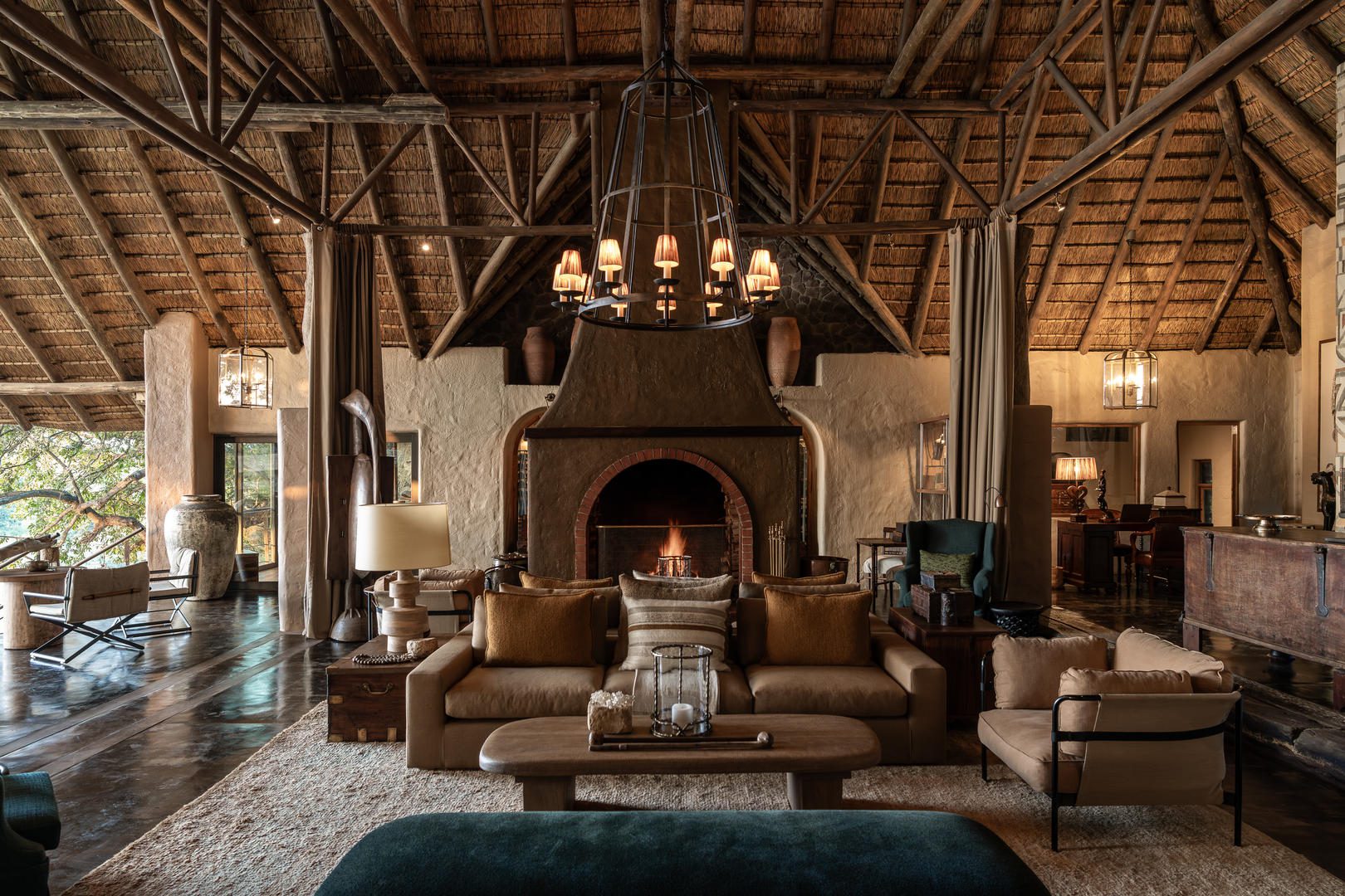 Main Lounge Fireplace