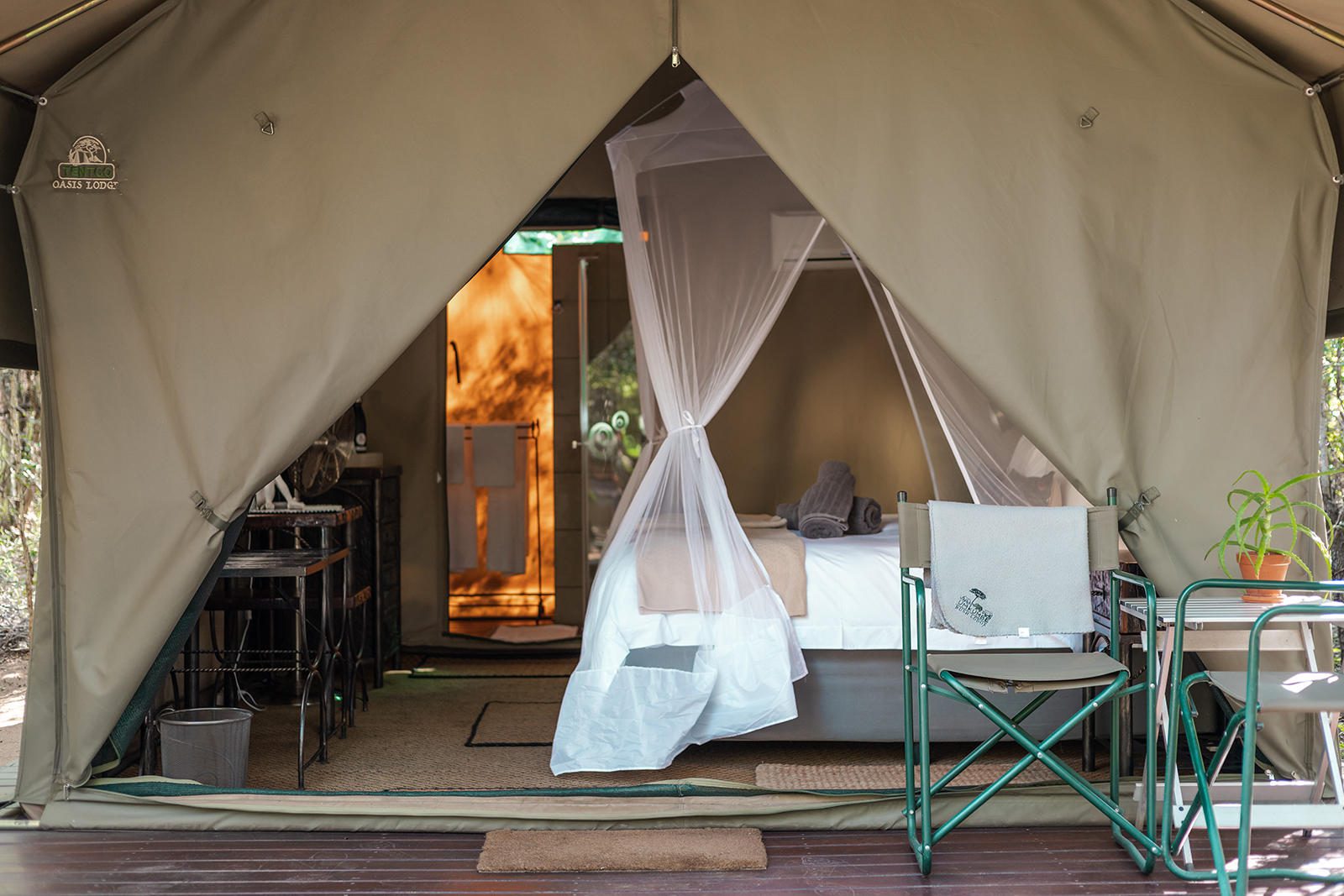 stars of africa umkumbe bush lodge standard tent